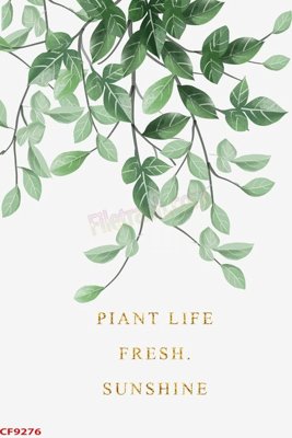 File gốc File tranh dán tường cà phê nhà hàng CF9276 (thiết kế) cho in ấn