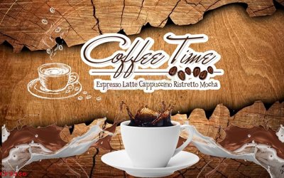 File in lụa File tranh dán tường cà phê nhà hàng CF9356 (chất lượng cao) File tranh dán tường cà phê nhà hàng CF9356