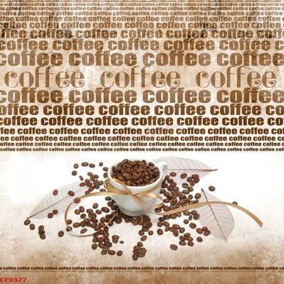 File tranh File tranh dán tường cà phê nhà hàng CF9377 (gốc) chủ đề trẻ em