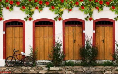 File gốc File tranh dán tường cà phê nhà hàng CF9430 (in lụa) họa tiết 3D