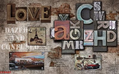 File tranh File tranh dán tường cà phê nhà hàng CF9447 (ảnh gốc) in trần xuyên sáng