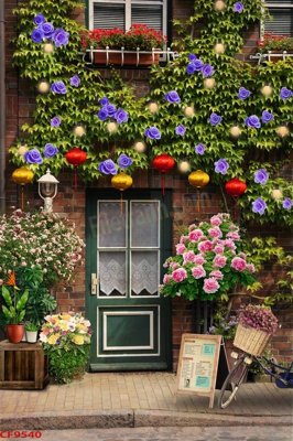 File gốc File tranh dán tường cà phê nhà hàng CF9540 (trang trí) cho phòng khách