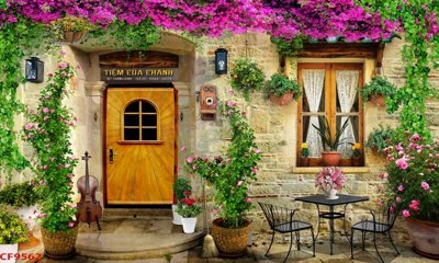 Tệp tin gốc File tranh dán tường cà phê nhà hàng CF9562 (chất lượng cao) File tranh dán tường cà phê nhà hàng CF9562