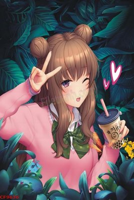 File in ấn File tranh dán tường cà phê nhà hàng CF9636 chuyên nghiệp