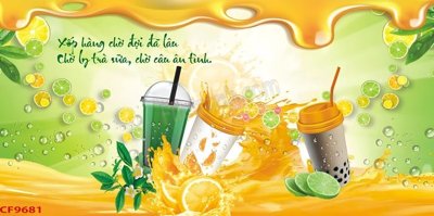 Tải file gốc File tranh dán tường cà phê nhà hàng CF9681 (bản PSD) còn layer