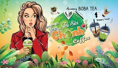 File tranh File tranh dán tường cà phê nhà hàng CF9705 (bản gốc) in lụa dán tường