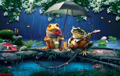 Download file File tranh dán tường cà phê nhà hàng CF9742 (gốc) in mica ốp bếp