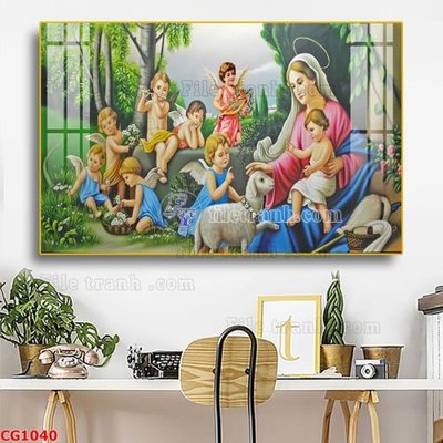 File tranh File gốc tranh công giáo CG1040 (ảnh gốc) sắc nét hoàn hảo