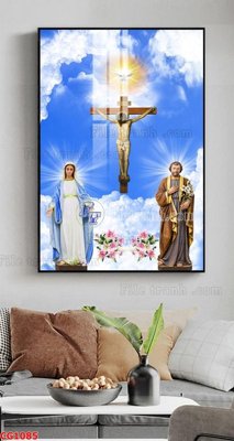 File PSD File gốc tranh công giáo CG1085 (nguyên bản) cho thiết kế