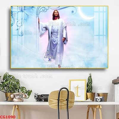 File PSD File gốc tranh công giáo CG1090 (nguyên gốc) chất lượng cao