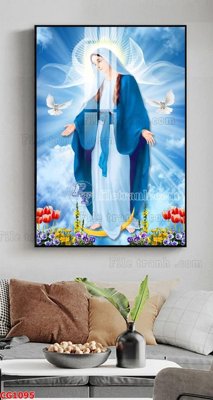 Ảnh mô tả file gốc in mica File gốc tranh công giáo CG1095