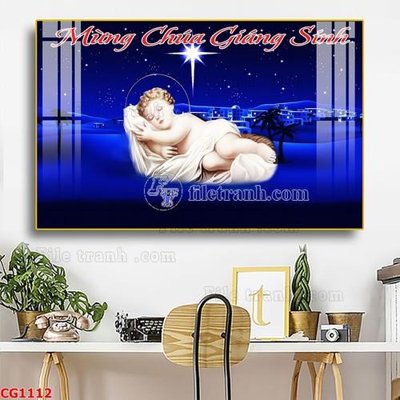 File tranh File gốc tranh công giáo CG1112 (gốc) in film