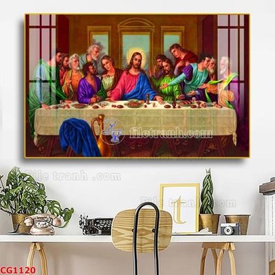 Download file gốc File gốc tranh công giáo CG1120 (in lụa) cao cấp
