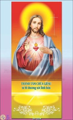 File ảnh File gốc tranh công giáo CG14 (gốc) dùng in Pano