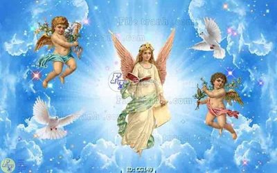 File ảnh File gốc tranh công giáo CG149 (gốc) in decal dán tường