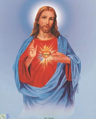 File tranh File gốc tranh công giáo CG165 (gốc) phong cách tối giản