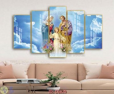 Hình ảnh file gốc File gốc tranh công giáo CG220 (chất lượng cao)