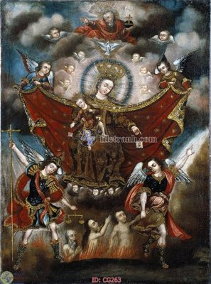 Tải file File gốc tranh công giáo CG263 (PSD) cho in tranh kính