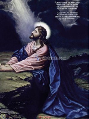 File gốc File gốc tranh công giáo CG387 (in tráng gương) sang trọng