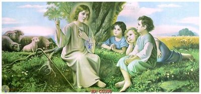 File tranh in trần File gốc tranh công giáo CG390 (ảnh gốc siêu nét)