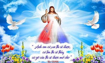 Ảnh gốc File gốc tranh công giáo CG406 (siêu chi tiết) để in ấn