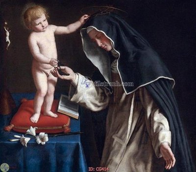 Download file File gốc tranh công giáo CG414 (gốc) in mica đèn LED