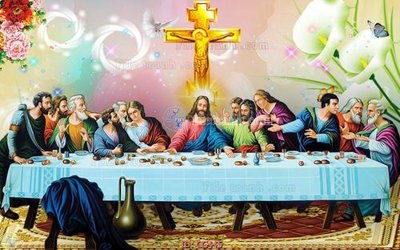 File tranh ảnh gốc File gốc tranh công giáo CG445 dùng cho in khổ lớn