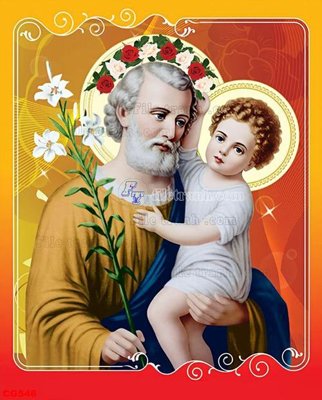 Ảnh gốc File gốc tranh công giáo CG546 (độ nét cao) in tráng gương