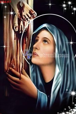 Download file gốc File gốc tranh công giáo CG687 (in mica) trang trí