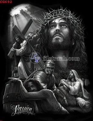 File tranh File gốc tranh công giáo CG692 (file gốc) chuẩn màu in