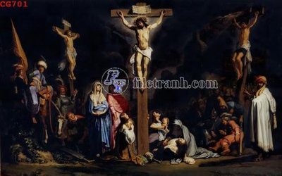 Ảnh gốc File gốc tranh công giáo CG701 (độ nét cao) in mica