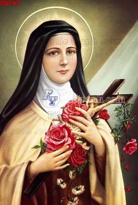 File gốc File gốc tranh công giáo CG743 (in lụa) tranh phong thủy