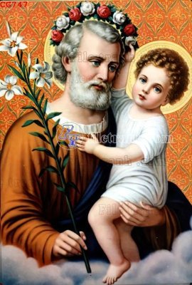 File in trần File gốc tranh công giáo CG747 (bản gốc) đại dương