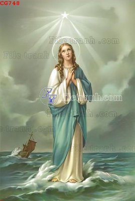 File tranh File gốc tranh công giáo CG748 (bản gốc) treo phòng ăn