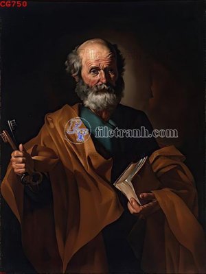 Ảnh gốc File gốc tranh công giáo CG750 (độ nét cao) in tráng gương