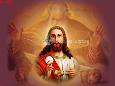 File tranh trang trí File gốc tranh công giáo CG754 (tải file gốc)