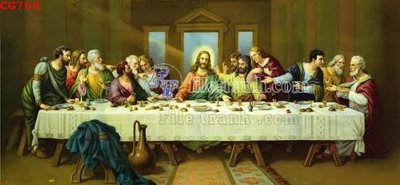 File tranh in tráng gương File gốc tranh công giáo CG768 (siêu nét)
