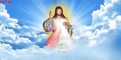 File tranh File gốc tranh công giáo CG786 (bản gốc) treo phòng ăn