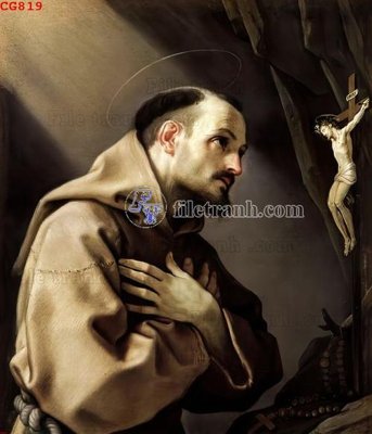 File in lụa File gốc tranh công giáo CG819 (hoa văn) File gốc tranh công giáo CG819