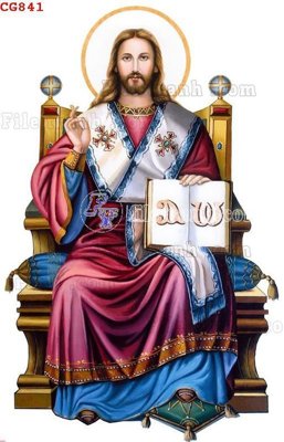 File ảnh File gốc tranh công giáo CG841 (gốc) in standee