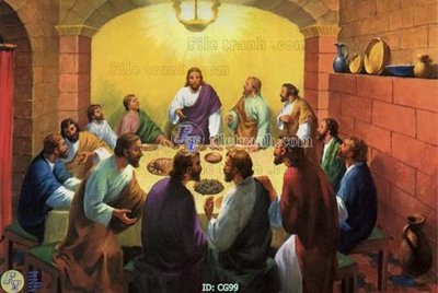 File gốc File gốc tranh công giáo CG99 (in mica) trang trí