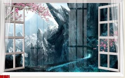 File gốc File tranh gốc cửa sổ 3D CS1021 (thiết kế) độc quyền