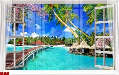 Download file File tranh gốc cửa sổ 3D CS1047 (gốc) cho xưởng in