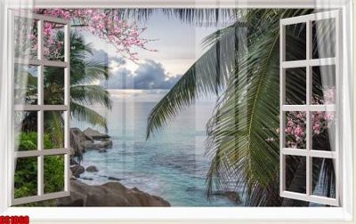 File gốc File tranh gốc cửa sổ 3D CS1068 (thiết kế) độc quyền