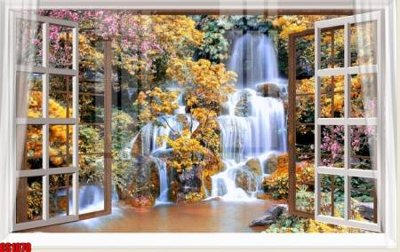 Tải file File tranh gốc cửa sổ 3D CS1078 (gốc) chủ đề tâm linh