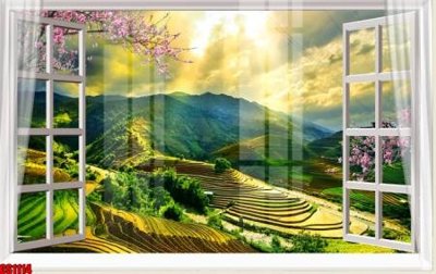 Tải file File tranh gốc cửa sổ 3D CS1114 (gốc) làm file thiết kế