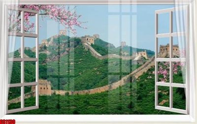 File gốc File tranh gốc cửa sổ 3D CS1130 (in tráng gương) hiện đại