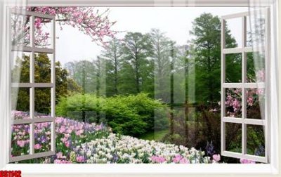 File tranh File tranh gốc cửa sổ 3D CS1142 (ảnh gốc) chi tiết rõ ràng