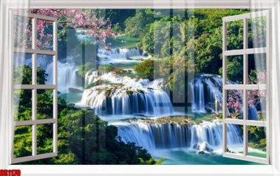 Download file File tranh gốc cửa sổ 3D CS1170 (gốc) in mica bàn thờ