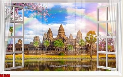 File gốc File tranh gốc cửa sổ 3D CS1209 (phiên bản chuẩn) để in ấn